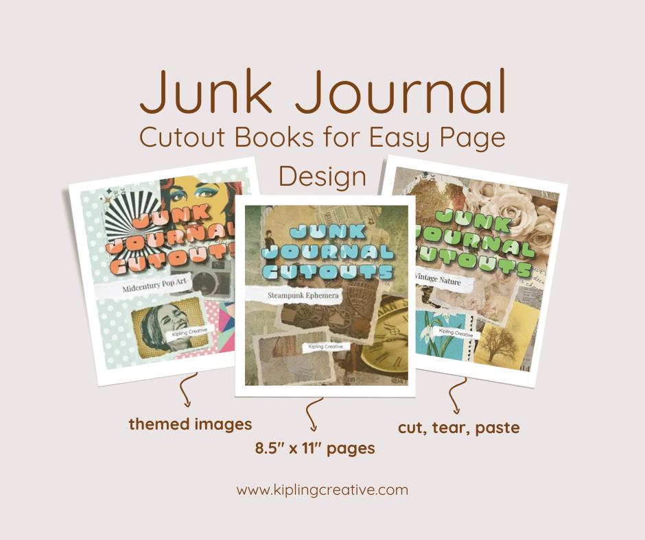 Junk Journal Cutout Books